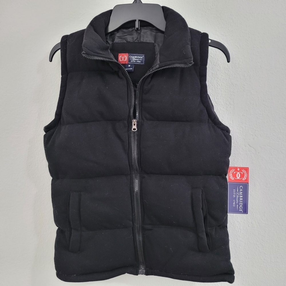 Cambridge Classics • Black Puffer Vest